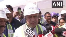 Ashwini Vaishnaw inspects Mumbai-Ahmedabad bullet train project, accuses previous Maharashtra govt of delay in permissions